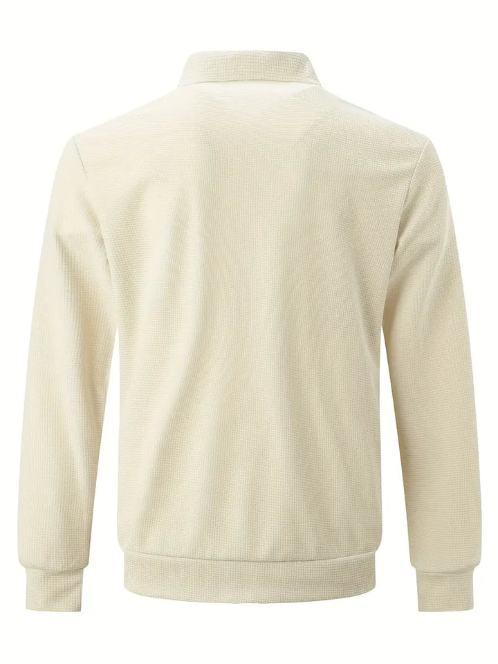 Retrotextur vintage-reibverschlussjacke für herren