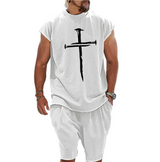 Dardan - das stylische set aus shirt und shorts für männer