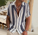 MANUELO - Lässiges Leinen Hemd für Männer