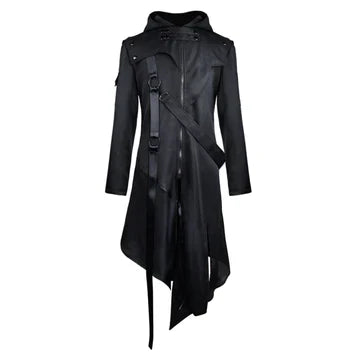 Lucius - men's hooded trench coat