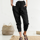 Celine - lässige und stylische leinen hose