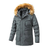 Kalt wächter - modischer dicker wintermantel für herren