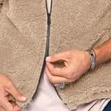 Sebastian - gemütlicher herbst/winter windbreaker mit kapuze für herren