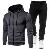 Darwin - trainingsanzugs-set aus hose und jacke mit zipper