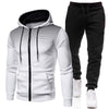Darwin - trainingsanzugs-set aus hose und jacke mit zipper