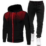 Darwin - trainingsanzugs-set aus hose und jacke mit zipper