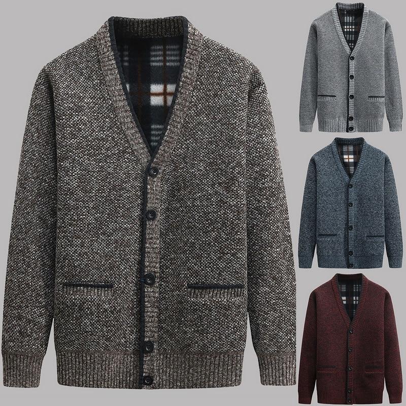 LUCIANO - Elegante und warme Strickjacke