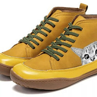 White Cat Yellow