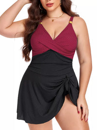 Black + Burgundy