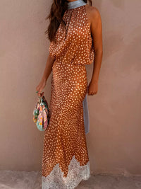 Brown- Skirt