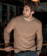 Tom Polo - Stylischer Baumwoll-Pullover für Herren (italienisches Design)