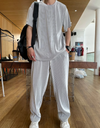 Eno - stylisches set aus t-shirt und hose