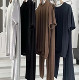 Eno - stylisches set aus t-shirt und hose