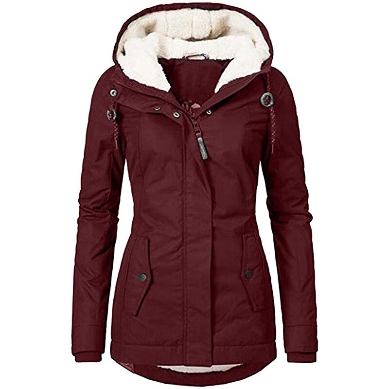 Sophiea - warme winterjacke für damen