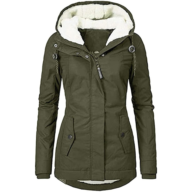 Sophiea - warme winterjacke für damen