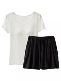 Milky White + Black
