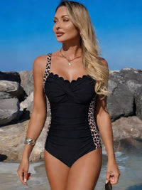 Black + Leopard Print