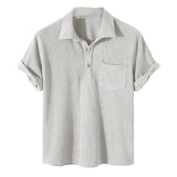 Janus - lockeres shirt in waffle design für den sommer