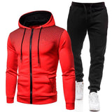 Darwin - trainingsanzugs-set aus hose und jacke mit zipper