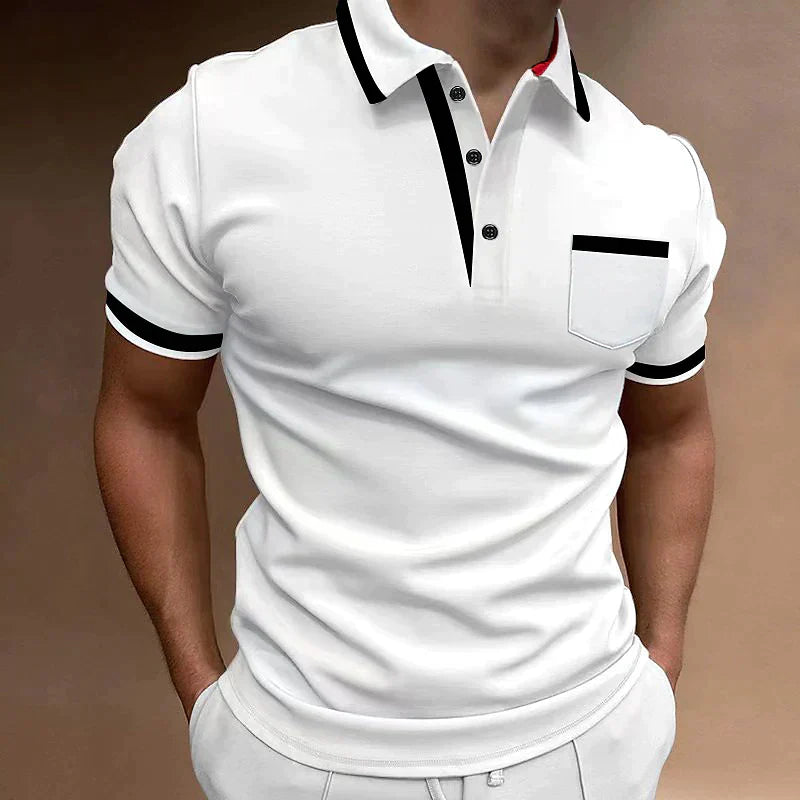 Ewan - stylische männer polo shirt für den sommer